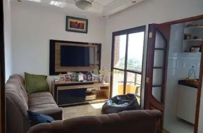 Apartamento com 3 dormitórios à venda, 83 m² por r$ 517.000,00 - vila scarpelli - santo andré/sp