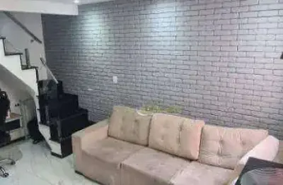 Cobertura com 2 dormitórios à venda, 110 m² por r$ 626.000,00 - vila scarpelli - santo andré/sp