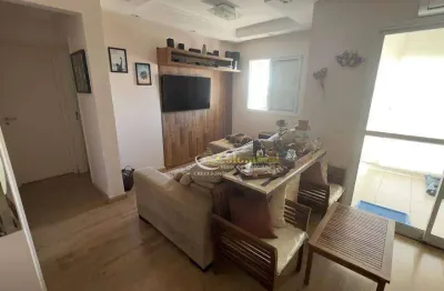 Apartamento com 3 dormitórios à venda, 77 m² - campestre - santo andré/sp
