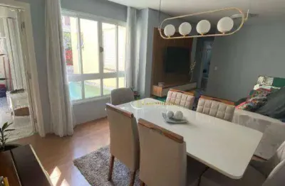 Apartamento com 3 dormitórios à venda, 75 m² por r$ 499.000,00 - vila valparaíso - santo andré/sp