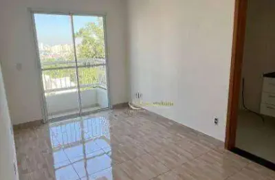 Apartamento com 2 dormitórios para alugar, 50 m² - vila príncipe de gales - santo andré/sp