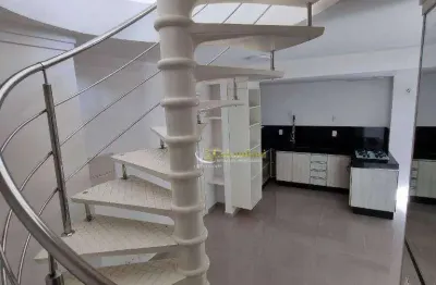 Cobertura com 2 dormitórios à venda, 83 m² por r$ 539.000,00 - casa branca - santo andré/sp
