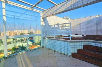 Apartamento duplex com 4 dormitórios à venda, 208 m² - jardim do mar - são bernardo do campo/sp