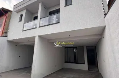 Sobrado com 3 dormitórios à venda, 105 m²  vila francisco matarazzo - santo andré/sp
