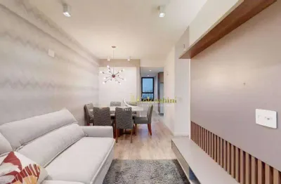 Apartamento decorado com 2 dormitórios à venda, 60 m² por r$ 730.000 - vila alpina - santo andré/sp