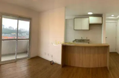 Apartamento em andar alto com 2 dormitórios e vista panorâmica à venda, 47 m² por r$ 295.000 - vila sacadura cabral - santo andré/sp