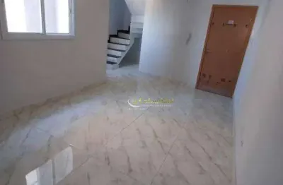 Cobertura nova com 2 dormitórios à venda, 115 m² por r$ 578.000 - santa maria - santo andré/sp