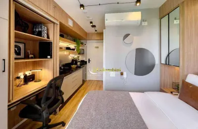 Studio com 1 dormitório à venda, 21 m² - moema - são paulo/sp