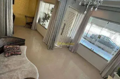 Sobrado com 5 dormitórios, 295 m² - jardim são caetano - são caetano do sul/sp