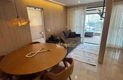 Apartamento Mobiliado com 1 dormitório 1 vaga para alugar, 55 m² - Higienópolis - São Paulo/SP