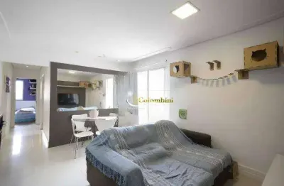 Apartamento com 3 dormitórios, 1 suíte à venda, 74 m² por - Jardim São Caetano - São Caetano do Sul/SP