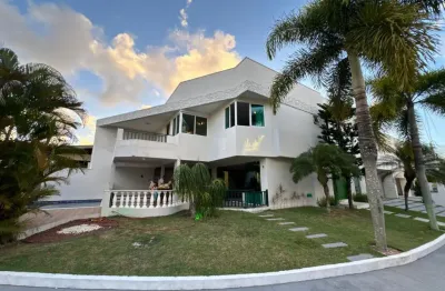 Casa duplex à venda com 4 suítes no condomínio bosque das palmeiras por r$ 2.800.000 - parque do jiqui - parnamirim/rn