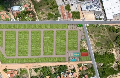 Lotes à venda a partir de 300 m2 por r$ 670 mil no condomínio di maria parque - candelária - natal/rn