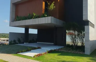 Casa à venda com 4 suítes no condomínio yby natureza  por r$ 1.700.000 - parque das nações, parnamirim/rn