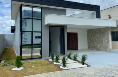 Casa à venda no condominio ecoville 1 com 3 quartos por r$ 610 mil - parque das nações - parnamirim/rn