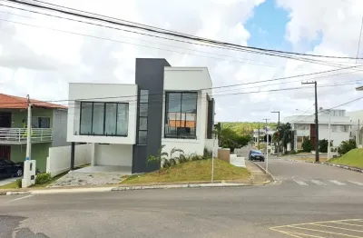 Casa duplex à venda com 4 suítes e 300m2 condomínio novo leblon por r$ 1.3 milhão -  parque das nações - parnamirim/rn