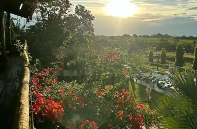 Haras e pousada - lugar extraordinário com paisagismo maravilhoso.