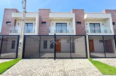 Sobrado com 3 dormitórios à venda, 96 m² por r$ 695.000,00 - brejatuba - guaratuba/pr