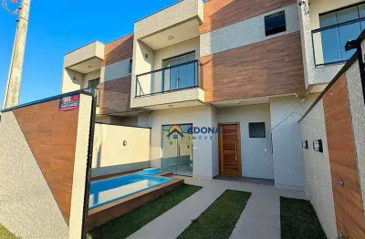 Sobrado com 3 dormitórios à venda, 96 m² por r$ 549.900,00 - eliana - guaratuba/pr
