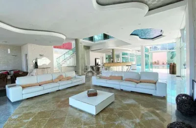 Casa com 7 dormitórios à venda, 750 m² por r$ 4.900.000,00 - brejatuba - guaratuba/pr