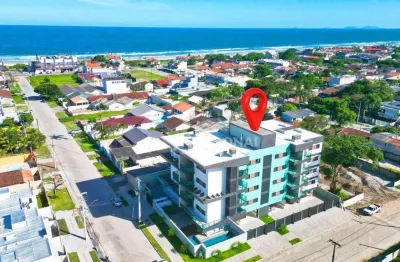 Apartamento novo a 3 quadras do mar, com 2 dormitórios à venda por r$ 569.000 - eliana - guaratuba/pr
