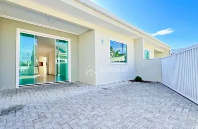 Casa com 2 dormitórios à venda, 66 m² por r$ 330.000,00 - cohapar - guaratuba/pr