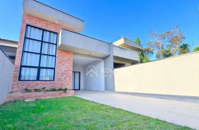 Casa nova com piscina, 3 dormitórios à venda, 115 m² por r$ 650.000 - eliana - guaratuba/pr