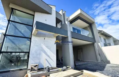 Mansão de luxo, com 4 dormitórios à venda, 461 m² por r$ 3.800.000 - centro - guaratuba/pr