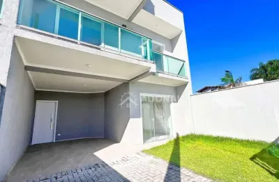 Sobrado com 3 dormitórios à venda, 121 m² por r$ 470.000,00 - piçarras - guaratuba/pr