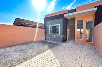 Casa com 2 dormitórios à venda, 60 m² por r$ 279.000,00 - coroados - guaratuba/pr