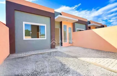 Casa com 2 dormitórios à venda, 60 m² por r$ 279.000,00 - coroados - guaratuba/pr