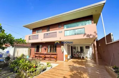 Sobrado com 6 dormitórios à venda, 313 m² por r$ 750.000,00 - nereidas - guaratuba/pr