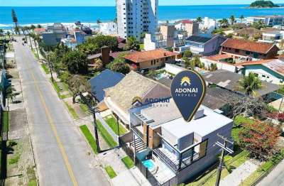 Sobrado com 3 dormitórios à venda, 126 m² por r$ 1.400.000,00 - centro - guaratuba/pr