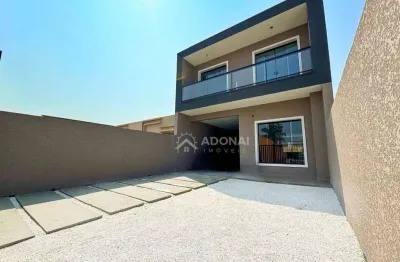 Sobrado com 3 dormitórios à venda, 132 m² por r$ 649.000,00 - eliana - guaratuba/pr