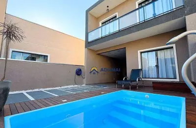 Sobrado com 3 dormitórios à venda, 132 m² por r$ 800.000,00 - eliana - guaratuba/pr