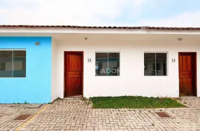 Casa com 2 dormitórios à venda, 45 m² por r$ 238.750,00 - cohapar - guaratuba/pr