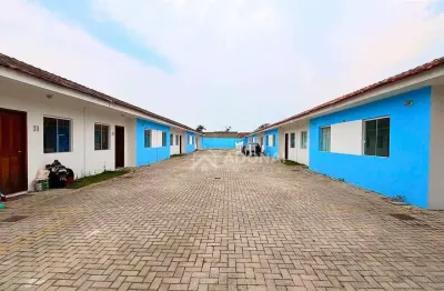 Casa com 2 dormitórios à venda, 49 m² por r$ 238.750,00 - cohapar - guaratuba/pr