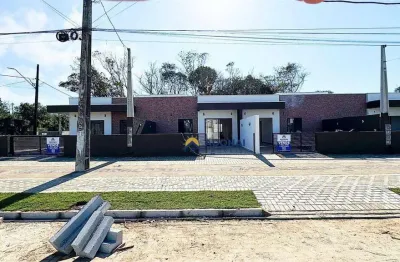 Casa com 2 dormitórios à venda, 55 m² por r$ 339.000,00 - eliana - guaratuba/pr