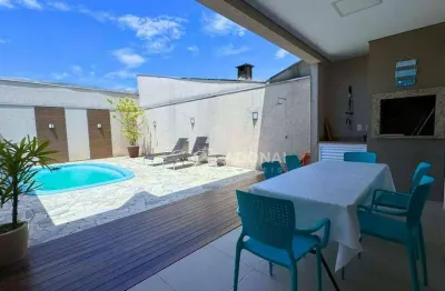 Sobrado com 3 dormitórios à venda, 159 m² por r$ 795.000,00 - nereidas - guaratuba/pr