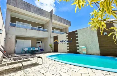 Sobrado com 3 dormitórios à venda, 159 m² por r$ 795.000,00 - nereidas - guaratuba/pr