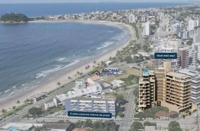 3 suítes com terraço amplo a 100m da praia - conheça o lançamento