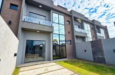 Sobrado com 3 dormitórios à venda, 100 m² por r$ 670.000,00 - brejatuba - guaratuba/pr