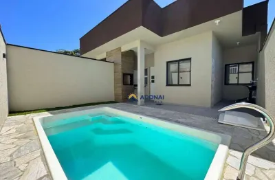 Casa nova, com 3 dormitórios à venda, 85 m² por r$ 539.000 - eliana - guaratuba/pr