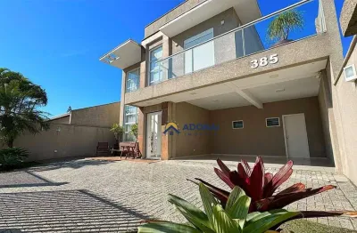 Casa com 3 dormitórios à venda, 455 m² por r$ 2.500.000,00 - brejatuba - guaratuba/pr
