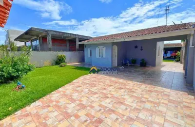 Casa com 4 dormitórios à venda, 70 m² por r$ 490.000,00 - cohapar - guaratuba/pr