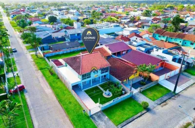 Sobrado com 5 dormitórios à venda, 315 m² por r$ 1.600.000,00 - nereidas - guaratuba/pr