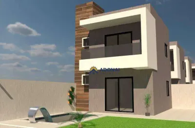 Sobrado com 2 dormitórios à venda, 66 m² por r$ 430.000,00 - eliana - guaratuba/pr