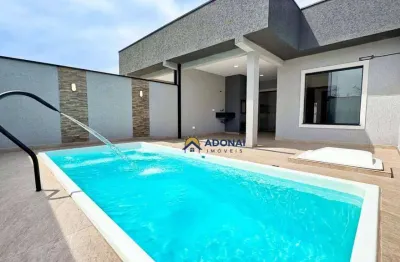 Casa com 3 dormitórios à venda, 92 m² por r$ 550.000,00 - coroados - guaratuba/pr