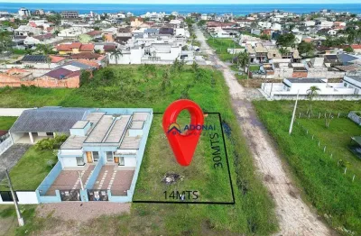 Terreno de esquina – 14x30m (420m²) por r$ 350.000 - eliana - guaratuba/pr