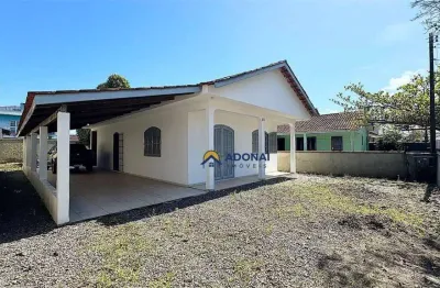 Casa com 2 dormitórios à venda, 114 m² por r$ 400.000,00 - nereidas - guaratuba/pr